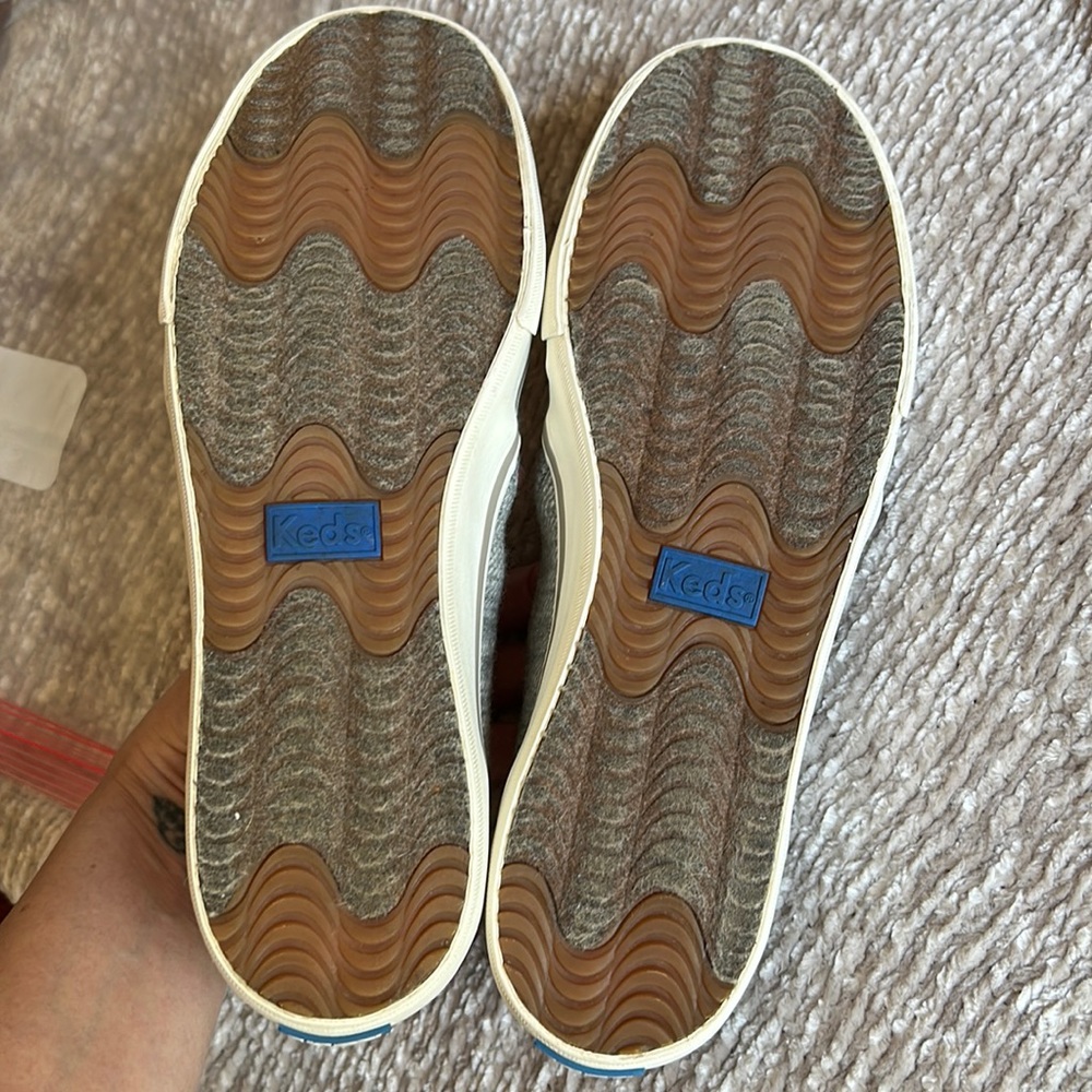 Keds Dream Foam Double Decker canvas slip-on shoes - women’s sz 7.5 - Picture 5 of 12